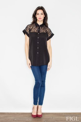 Koszula M431 Black - Figl - XL