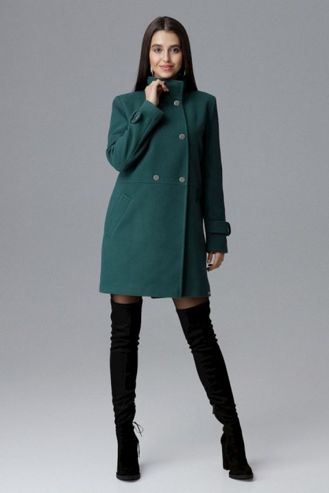 Płaszcz Damski Model M623 Green - Figl - L