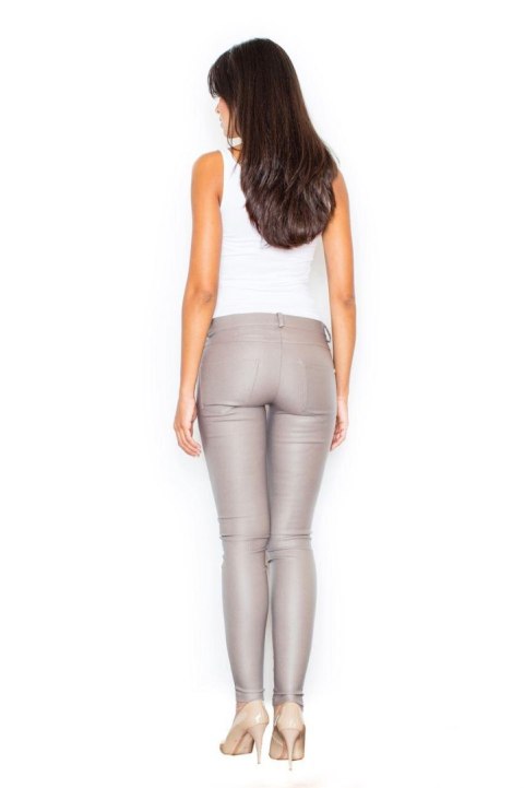 Spodnie Damskie Model 361 Beige - Figl - S Spodnie Damskie Model 361 Beige - Figl - S