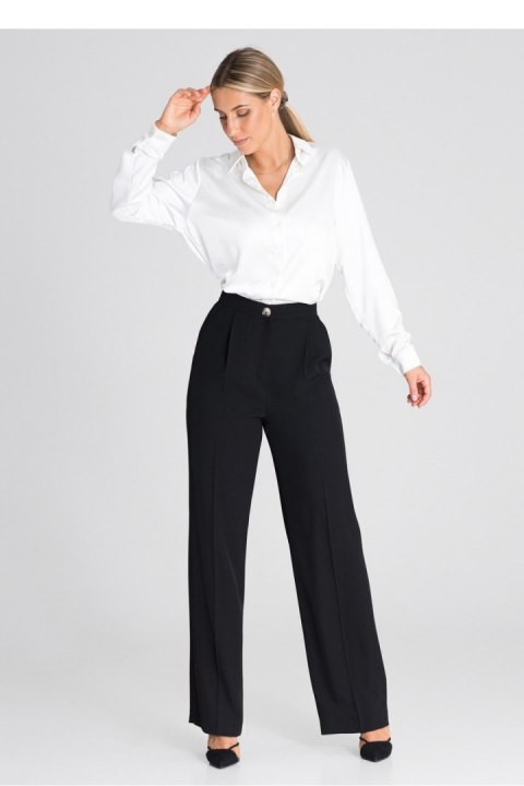Spodnie Damskie Model M949 Black - Figl - L Spodnie Damskie Model M949 Black - Figl - L