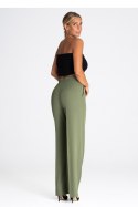 Spodnie Damskie Model M949 Oliwka - Figl - L Spodnie Damskie Model M949 Oliwka - Figl - L