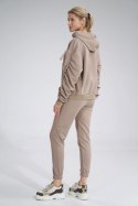 Spodnie Dresowe Model M779 Beige - Figl - XL Spodnie Dresowe Model M779 Beige - Figl - XL