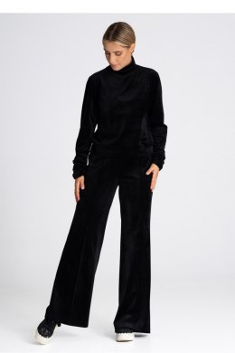 Spodnie Dresowe Model M966 Black - Figl - S