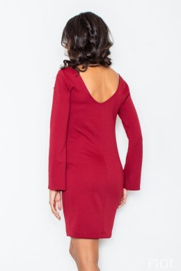 Sukienka M416 Bordo - Figl - XL