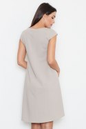 Sukienka Model M450 Beige - Figl - XL Sukienka Model M450 Beige - Figl - XL