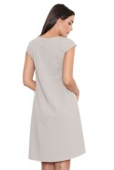 Sukienka Model M450 Beige - Figl - XL Sukienka Model M450 Beige - Figl - XL