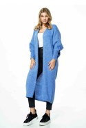 Sweter Kardigan Model M885 Blue - Figl - uniwersalny Sweter Kardigan Model M885 Blue - Figl - uniwersalny