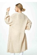 Sweter Kardigan Model M889 Beige - Figl - uniwersalny Sweter Kardigan Model M889 Beige - Figl - uniwersalny