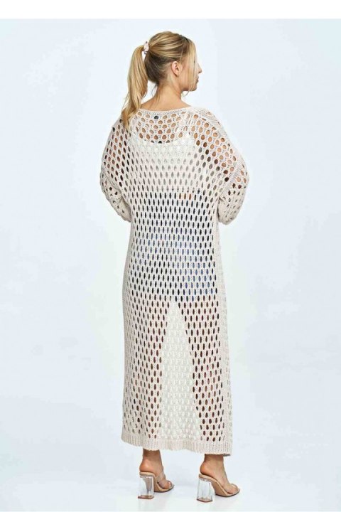 Sweter Kardigan Model M902 Beige - Figl - uniwersalny Sweter Kardigan Model M902 Beige - Figl - uniwersalny