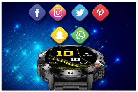SMARTWATCH MĘSKI GRAVITY GT9-2 - WYKONYWANIE POŁĄCZEŃ, CIŚNIENIOMIERZ (sg021b) SMARTWATCH MĘSKI GRAVITY GT9-2 - WYKONYWANIE POŁĄCZEŃ, CIŚNIENIOMIERZ (sg021b)