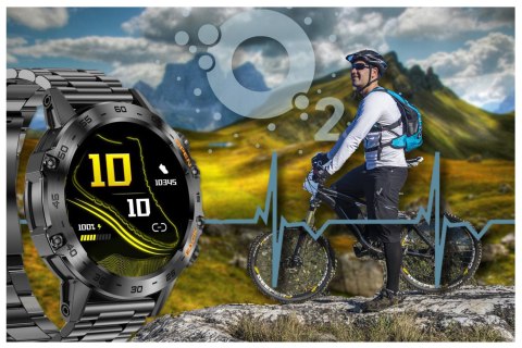 SMARTWATCH MĘSKI GRAVITY GT9-2 - WYKONYWANIE POŁĄCZEŃ, CIŚNIENIOMIERZ (sg021b) SMARTWATCH MĘSKI GRAVITY GT9-2 - WYKONYWANIE POŁĄCZEŃ, CIŚNIENIOMIERZ (sg021b)