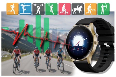 SMARTWATCH UNISEX GRAVITY GT2-3 - ROZMOWY BLUETOOTH, WŁASNE TARCZE (sg019c) SMARTWATCH UNISEX GRAVITY GT2-3 - ROZMOWY BLUETOOTH, WŁASNE TARCZE (sg019c)