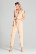 Kombinezon Damski Model M695 Beige - Figl - M Kombinezon Damski Model M695 Beige - Figl - M
