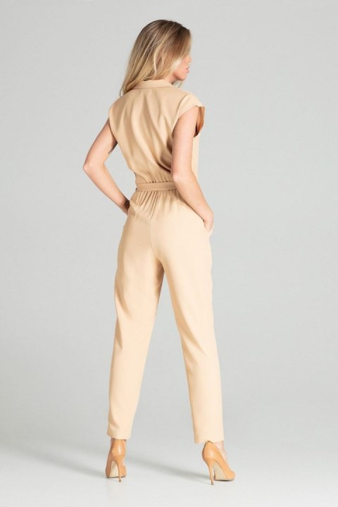 Kombinezon Damski Model M695 Beige - Figl - M Kombinezon Damski Model M695 Beige - Figl - M