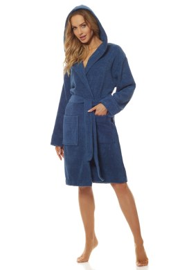 Szlafrok Damski Model 2101 Navy - L&L collection - M