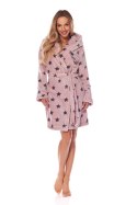 Szlafrok Damski Model 9135 DS Balet/Onyx - L&L collection - S Szlafrok Damski Model 9135 DS Balet/Onyx - L&L collection - S