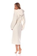 Szlafrok Damski Model Brandi dł. 2205 Ecru - L&L collection - XL