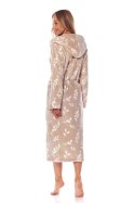 Szlafrok Damski Model Joana 2210 Angora - L&L collection - S Szlafrok Damski Model Joana 2210 Angora - L&L collection - S