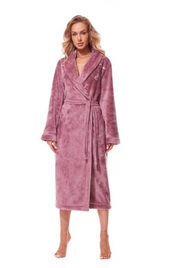 Szlafrok Damski Model Lux Long 2312 Old Rose - L&L collection - XXL