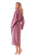 Szlafrok Damski Model Lux Long 2312 Old Rose - L&L collection - XXL Szlafrok Damski Model Lux Long 2312 Old Rose - L&L collection - XXL