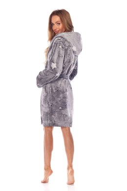 Szlafrok Damski Model Nela 2212 Melange - L&L collection - L