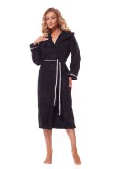 Szlafrok Damski Model Soft Long 2322 Black - L&L collection - M