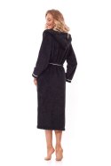 Szlafrok Damski Model Soft Long 2322 Black - L&L collection - S