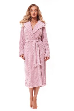 Szlafrok Damski Model Swet Long 2309 Balet Pink - L&L collection - M