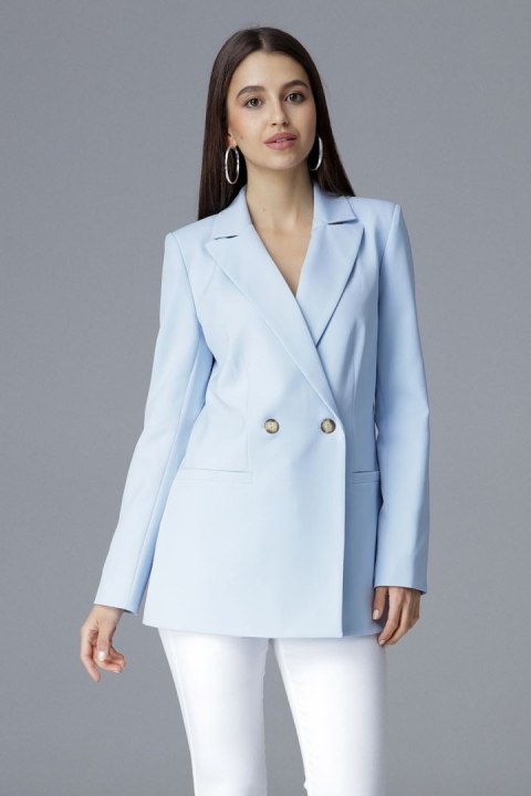 Żakiet Model M642 Blue - Figl - XL Żakiet Model M642 Blue - Figl - XL