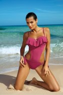 Jednoczęściowy strój kąpielowy Kostium kąpielowy Model Carmen Rose Pink M-468 Dirty Pink - Marko - XXL