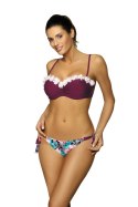 Kostium dwuczęściowy Kostium Kąpielowy Model Claudia Vigneto M-452 Violet - Marko - XL Kostium dwuczęściowy Kostium Kąpielowy Model Claudia Vigneto M-452 Violet - Marko - XL