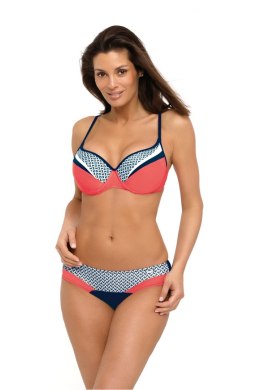 Kostium dwuczęściowy Kostium kąpielowy Model Arianna Blu Scuro M-532 Coral - Marko - S