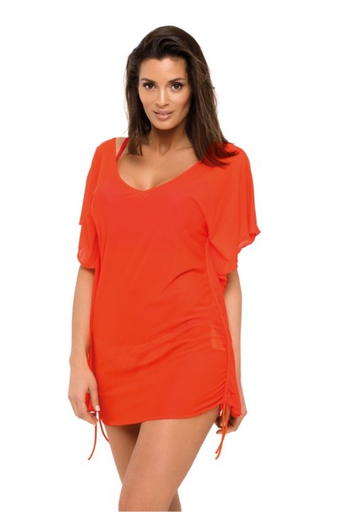 Sukienka Plażow Tunika Model Kaya Gerbera M-516 Orange - Marko - s