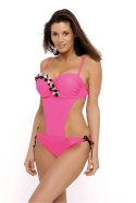 Jednoczęściowy strój kąpielowy Kostium kąpielowy Model Evelyn Rosa Shocking M-530 Pink - Marko - XL