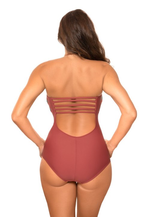 Jednoczęściowy strój kąpielowy Kostium kąpielowy Model Rada M-654 Green/Orange - Marko - 38 Jednoczęściowy strój kąpielowy Kostium kąpielowy Model Rada M-654 Green/Orange - Marko - 38