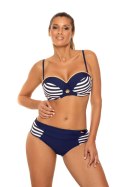 Kostium dwuczęściowy Kostium kąpielowy Model Iryda M-702 Navy/White - Marko - 36 Kostium dwuczęściowy Kostium kąpielowy Model Iryda M-702 Navy/White - Marko - 36