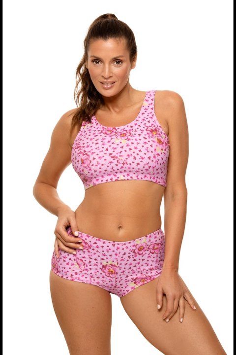 Kostium dwuczęściowy Kostium kąpielowy Model Nevin M-722 Pink - Marko - 36 Kostium dwuczęściowy Kostium kąpielowy Model Nevin M-722 Pink - Marko - 36