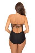 Jednoczęściowy strój kąpielowy Kostium kąpielowy Model Rada M-654 Milk/Black - Marko - 36 Jednoczęściowy strój kąpielowy Kostium kąpielowy Model Rada M-654 Milk/Black - Marko - 36