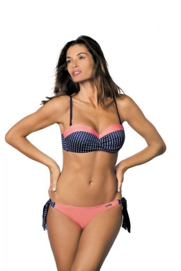Kostium dwuczęściowy Kostium Kąpielowy Model Olivia Origami M-419 Navy/Coral - Marko - M