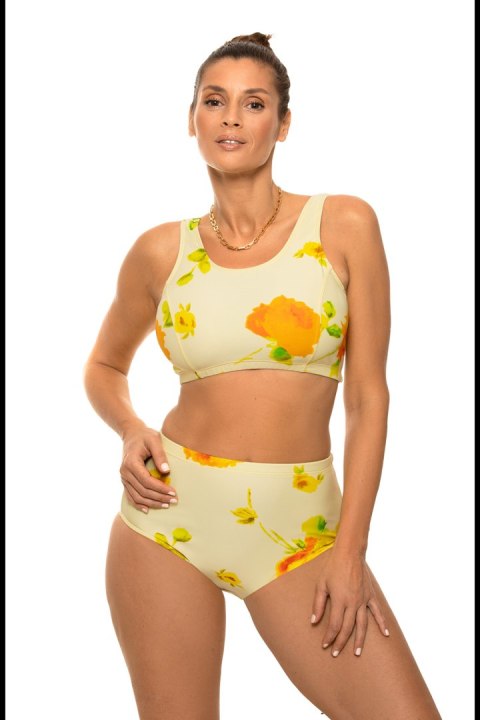 Kostium dwuczęściowy Kostium kąpielowy Model Asani M-723 Yellow - Marko - 40 Kostium dwuczęściowy Kostium kąpielowy Model Asani M-723 Yellow - Marko - 40