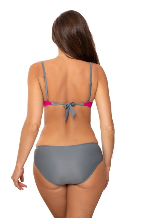 Kostium dwuczęściowy Kostium kąpielowy Model Gilari M-676 Grey/Malina - Marko - 38 Kostium dwuczęściowy Kostium kąpielowy Model Gilari M-676 Grey/Malina - Marko - 38