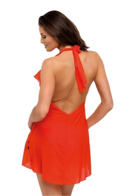 Sukienka Plażow Tunika Model Erin Gerbera M-515 Orange - Marko - M