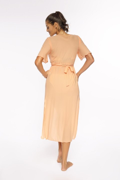 Sukienka Plażow Tunika Model Hilda Nude M-568 Cielisty - Marko - s