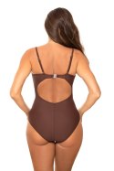 Jednoczęściowy strój kąpielowy Kostium kąpielowy Model Farada M-660 Brown - Marko - 40