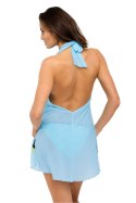 Sukienka Plażow Tunika Model Erin Fata M-515 Sky Blue - Marko - M