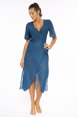 Sukienka Plażow Tunika Model Hilda Indigo M-568 Navy - Marko - S