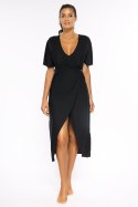 Sukienka Plażow Tunika Model Hilda Nero M-568 Black - Marko - S