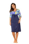Sukienka Plażow Tunika Model Vivijen M-651 Blue/Navy - Marko - 40
