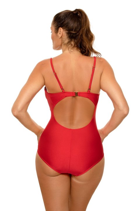 Jednoczęściowy strój kąpielowy Kostium kąpielowy Model Kimma M-711 Red - Marko - 38 Jednoczęściowy strój kąpielowy Kostium kąpielowy Model Kimma M-711 Red - Marko - 38