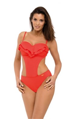 Jednoczęściowy strój kąpielowy Kostium kąpielowy Model Belinda Portland M-548 Orange - Marko - XL